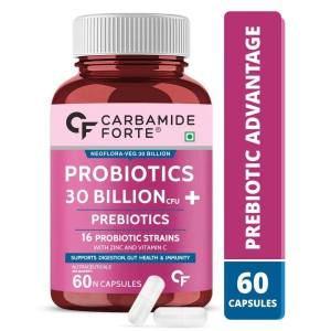 Ayurhill CF Probiotics Supplement 30 Billion, 16 Strains - 60 Veg Capsules