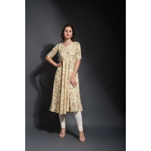 Brinda printed gown style kurta-XS