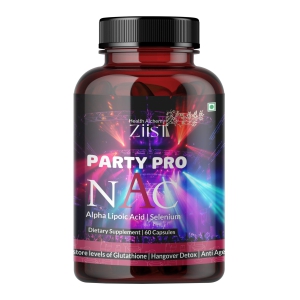 NAC PARTY PRO Capsules 1100mg per serving (60 capsules)