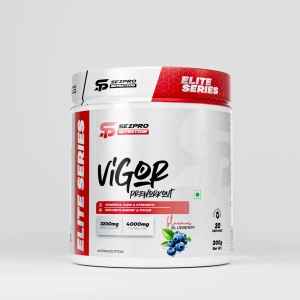 Sezpro Nutrition Vigor Pre Workout-300g / Blueberry