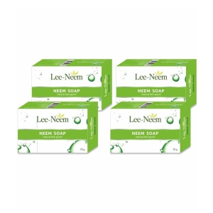 Leeford Lee Neem Anti Bacterial Neem Soap 75 gm (Pack of 4)