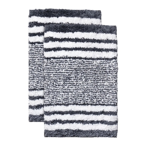 38X58 CM Zara Bathmat Online | Crown Home-Set Of 4 / Grey