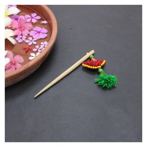 Garvi Gurjari Handcrafted Wooden Hair Juda Pin / Hair Stick