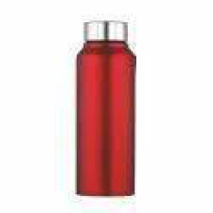 Single  walled Satiness Steel water Bottle Maroon 1 ltrs