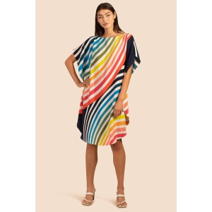 Casual Wear Soft Silk Printed Kaftan Dress