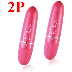 JMALL 2 Pieces Female Mini Handy Massager Vibrator