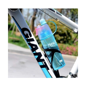 ZAKHEZA Spray Water Bottle Assorted 600 mL Plastic Water Bottle set of 1 - Assorted