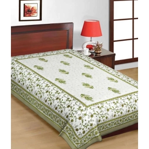 UniqChoice Printed Cotton Single Bed Sheet