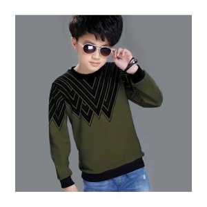 Supersquad - Dark Green Cotton Boys Sweatshirt ( Pack of 1 ) - None