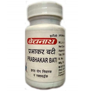 Baidyanath Prabhakar Bati 80 Tablets