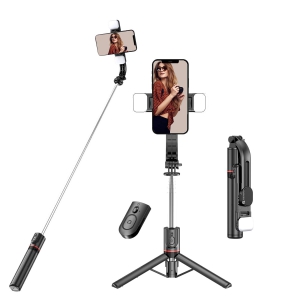 portronics-lumistick-smart-selfie-stick-black