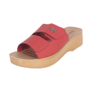 Inblu - Red Women''s Slip On Heels - None