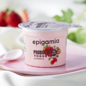 Epigamia Probiotic Yogurt Strawberry (75g)