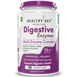 HEALTHYHEY NUTRITION Digestive Enzyme 90  Capsules 75 mg Capsule