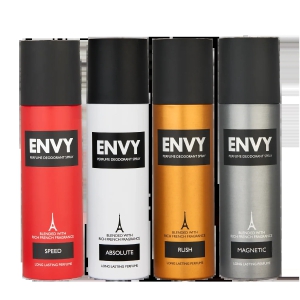 Envy Deodorant Combo SPEED + Absolute + Rush + Magnetic 120ml*4