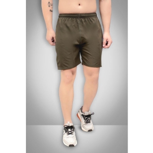 Forbro - Olive Polyester Men's Cycling Shorts ( Pack of 1 ) - None