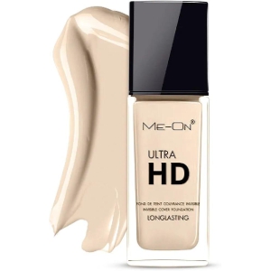 ME-ON Ultra HD Foundation, Shade - 01 Ivory, 30ml