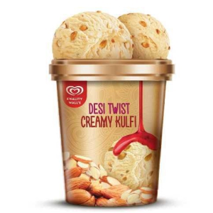 KWALITY WALLS CREAMY KULFI DESI CREAMY NUTTY 700 ML