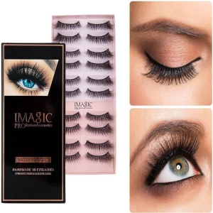 imagic-professional-synthetic-fibers-reusable-false-eyelashes-pack-of-10-pairs