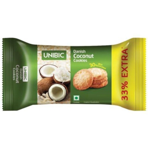 Unibic FOODS Danish Coconut Cookies 100 G