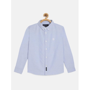 Boys Regular Fit Solid Casual Shirt