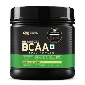 Optimum Nutrition (ON) BCAA 5000 Powder-250 G / Green Apple