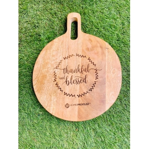 Round Wooden Chopping Board/ Cutting Board /Serving Board