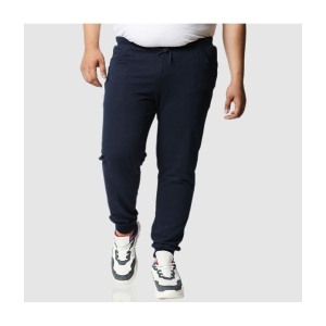 Bewakoof - Blue Cotton Blend Men's Joggers ( Pack of 1 ) - None