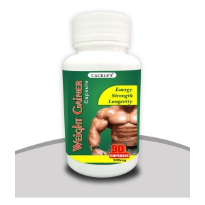 Cackle's Weight Ginner Ayurvedic 90 x 2 = 180 Capsule 90 no.s