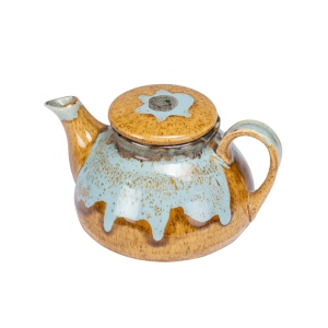 Coral Teapot 1 tea pot + 4 cups + 4 saucer