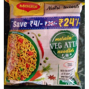 Maggi Masala Veg Atta Noodles - 72.5g