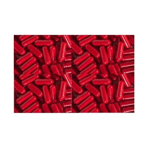 BioMed Empty Gelatin Capsules 00 Maroon 1000 no.s