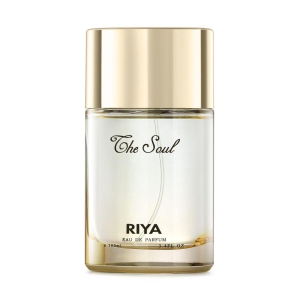 THE SOUL by RIYA For Men & Women Eau De Parfum Spray Floral-Green-Musky 100 ML Moderate Fragrance Long Lasting Perfume/Gift of True Joy for Couples (Gold)