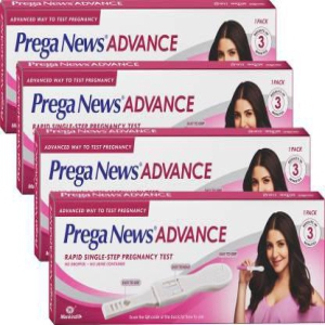Mankind Prega News Advance HCG Home Pregnancy Test Midstream Urine Test Kit One Step Pregnancy Test Easy to Use Accurate Result in Just 3 Minutes x Pack of 1 (4)
