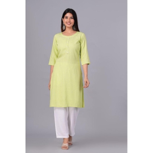 doriya-cotton-blend-embroidered-kurti-with-palazzo-womens-stitched-salwar-suit-green-pack-of-1-none