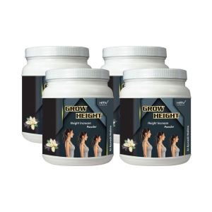 HMV Herbals Grow Height Herbal Height Growth Vanilla Powder 400 gm Pack Of 4