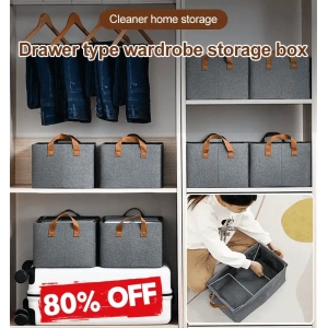 Multi-functional Folding Wardrobe Clothes Organizers (Special Offer)-Pack of 5