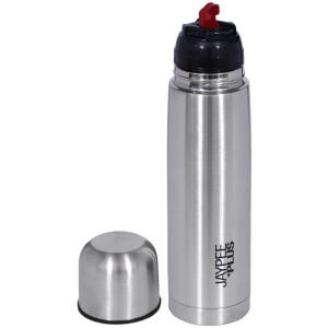 Jaypee Plus - Max 500 Silver 500 mL Water Bottle ( Set of 1 ) - Silver