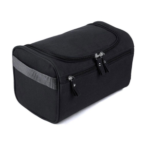 House Of Quirk Black Hanging Travel Toiletry Bag Organizer