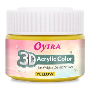 Yellow Acrylic Color 3D 100ml