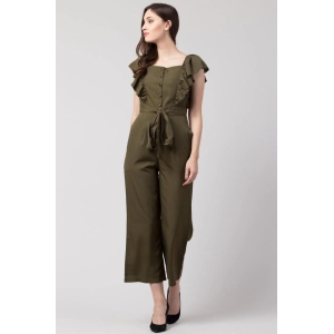 Verve Studio Polyester Solid Jumpsuit-XS-34