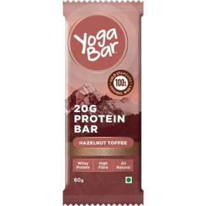 Yoga Bar 20G Protien Bar Hazelnut Toffee 60G
