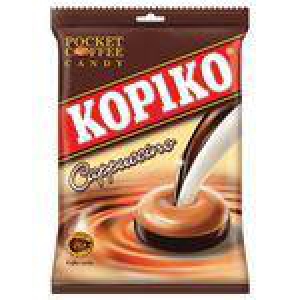 Kopiko Cappuccino Coffee Candy - World's No 1 Coffee Candy, Family Pack, 140 G (40 Pcs X 3.5 G Each)