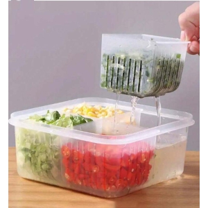 Multiuse Storage Box/Container With Lid For Kitchen Purpose-Free Size