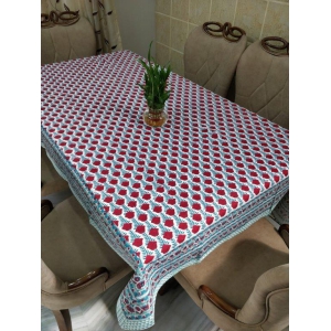 red-multicolor-handblock-printed-cotton-table-cover-jaipur-handblocks