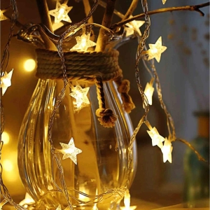 PRG2 Decorative Hanging String Lights (Plastic Wire)-Star