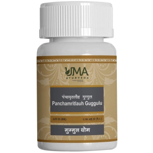 UMA AYURVEDA Panchamritlauh_Guggul_With_Silver_40_Tab Tablet 1 kg Pack Of 1