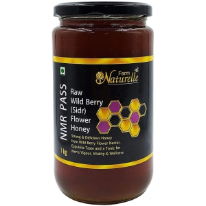 Farm Naturelle -Wild Berry Honey 1Kg (Sidr Honey)-Unique Honey from Flowers of Wild Berries-Exquisite Taste & Tonic for Men?s Vigour, Vitality &