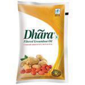 Dhara Oil  Groundnut 1 L Pouch