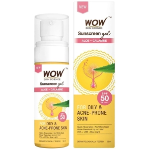 WOW Skin Science SPF 50 Sunscreen Gel For Oily Skin ( Pack of 1 )